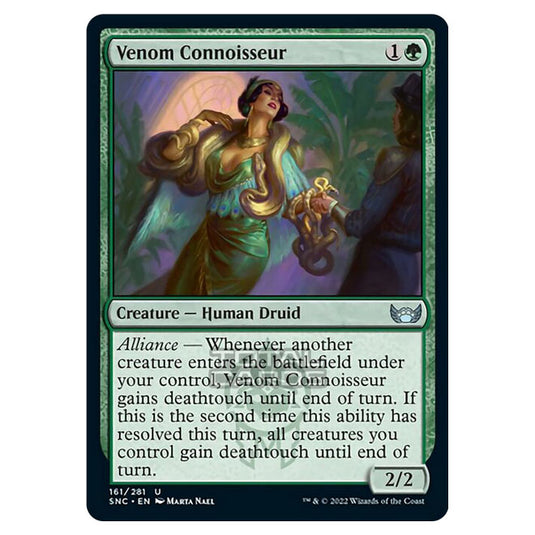 Magic The Gathering - Streets of New Capenna - Venom Connoisseur - 161/281