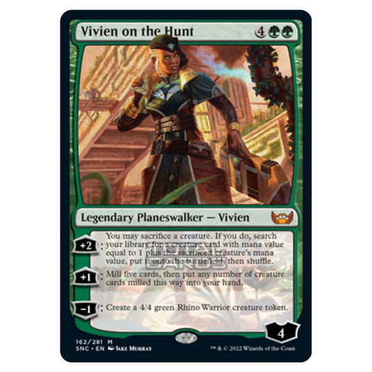 Magic The Gathering - Streets of New Capenna - Vivien on the Hunt - 162/281