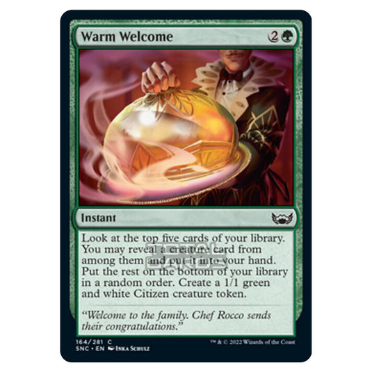 Magic The Gathering - Streets of New Capenna - Warm Welcome - 164/281