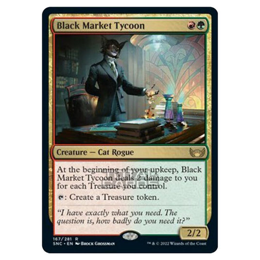 Magic The Gathering - Streets of New Capenna - Black Market Tycoon - 167/281