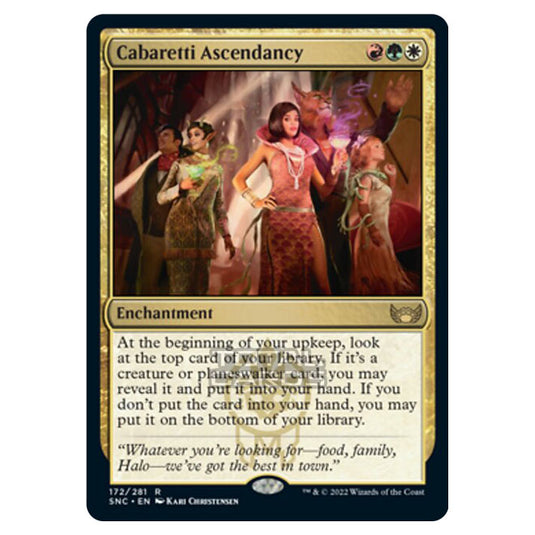 Magic The Gathering - Streets of New Capenna - Cabaretti Ascendancy - Magic The Gathering - Streets of New Capenna - Cabaretti Ascendancy -