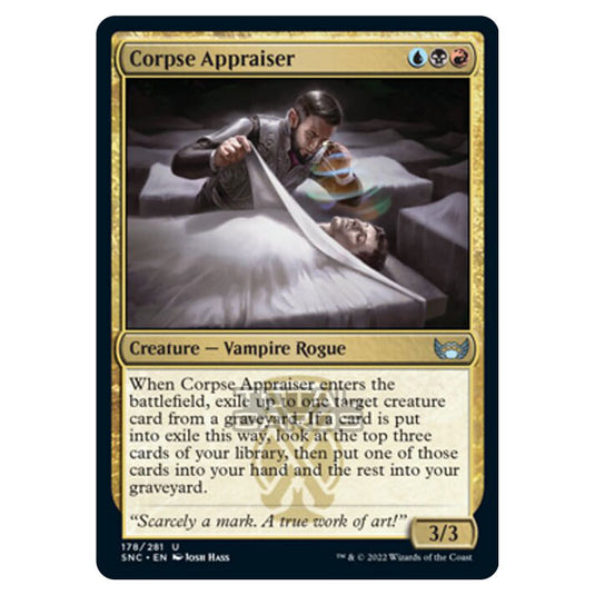 Magic The Gathering - Streets of New Capenna - Corpse Appraiser - 178/281