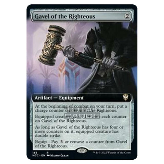 Magic The Gathering - Streets of New Capenna - Gavel of the Righteous - 183/93