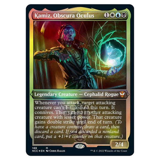 Magic The Gathering - Streets of New Capenna - Kamiz, Obscura Oculus - Magic The Gathering - Streets of New Capenna - Kamiz, Obscura Oculus -