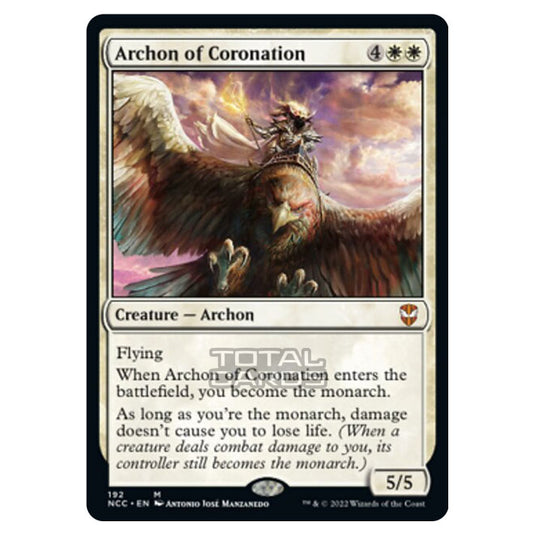 Magic The Gathering - Streets of New Capenna - Archon of Coronation - 192/93