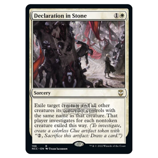 Magic The Gathering - Streets of New Capenna - Declaration in Stone - 196/93