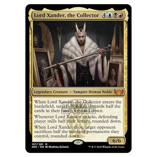 Magic The Gathering - Streets of New Capenna - Lord Xander, the Collector - 197/281