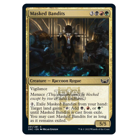 Magic The Gathering - Streets of New Capenna - Masked Bandits - 201/281