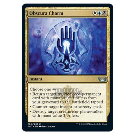 Magic The Gathering - Streets of New Capenna - Obscura Charm - 208/281