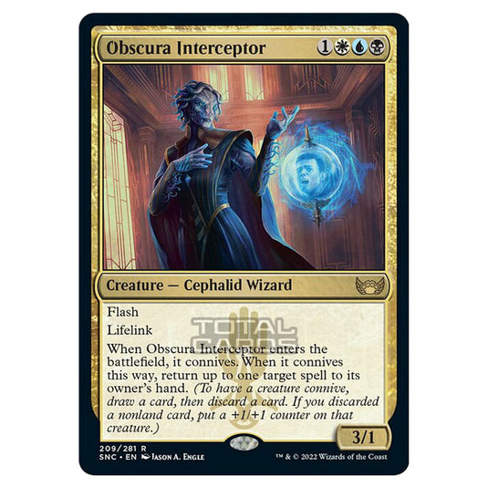 Magic The Gathering - Streets of New Capenna - Obscura Interceptor - 209/281