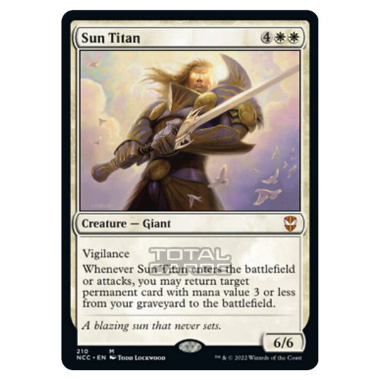 Magic The Gathering - Streets of New Capenna - Sun Titan - 210/93