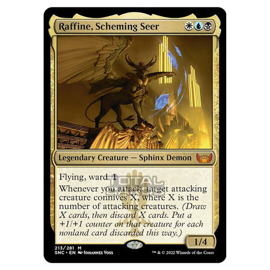 Magic The Gathering - Streets of New Capenna - Raffine, Scheming Seer - 213/281