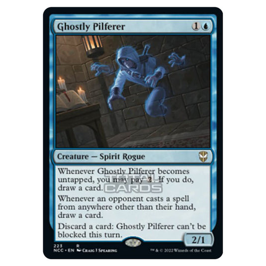 Magic The Gathering - Streets of New Capenna - Ghostly Pilferer - 223/93