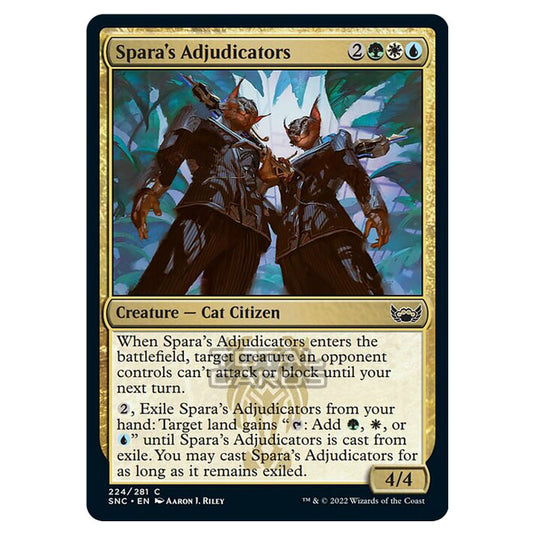 Magic The Gathering - Streets of New Capenna - Spara's Adjudicators - 224/281