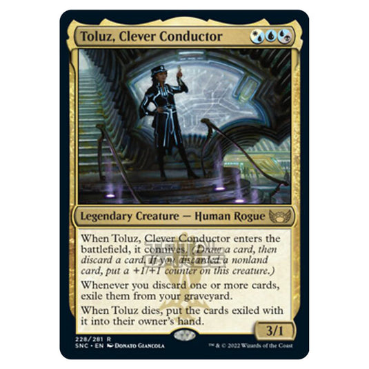 Magic The Gathering - Streets of New Capenna - Toluz, Clever Conductor - 228/281