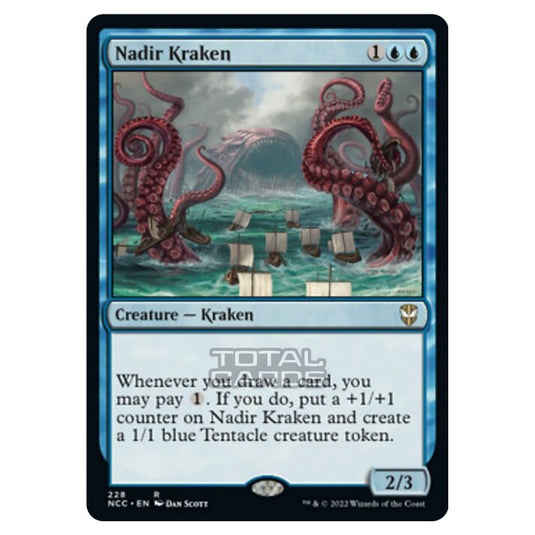 Magic The Gathering - Streets of New Capenna - Nadir Kraken - 228/93