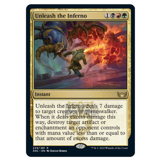 Magic The Gathering - Streets of New Capenna - Unleash the Inferno - 229/281