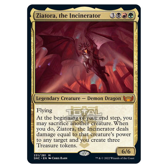 Magic The Gathering - Streets of New Capenna - Ziatora, the Incinerator - 231/281