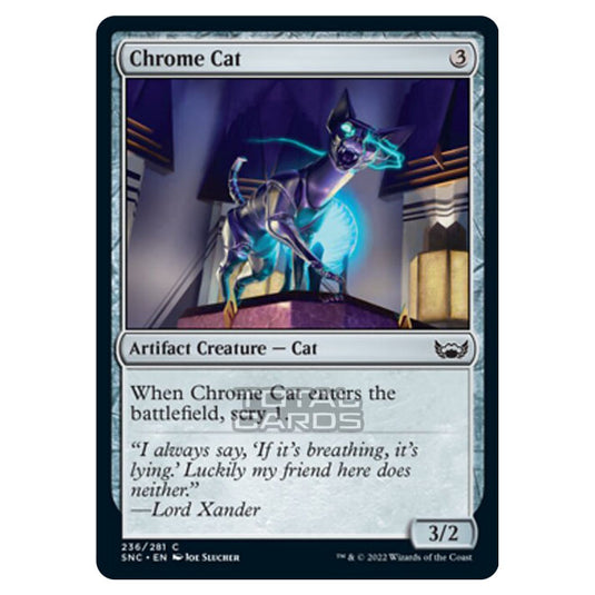 Magic The Gathering - Streets of New Capenna - Chrome Cat - 236/281