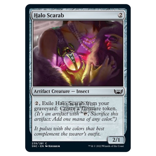 Magic The Gathering - Streets of New Capenna - Halo Scarab - 239/281