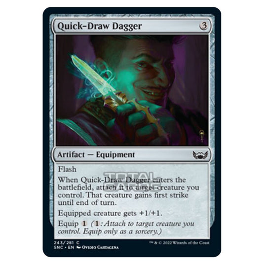 Magic The Gathering - Streets of New Capenna - Quick-Draw Dagger - 243/281