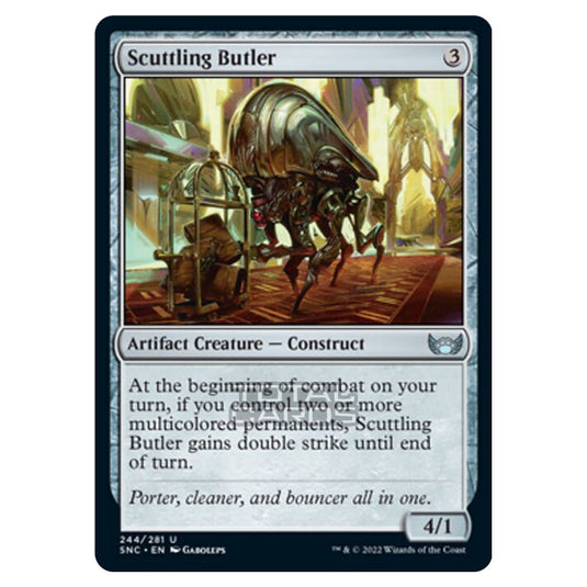 Magic The Gathering - Streets of New Capenna - Scuttling Butler - 244/281