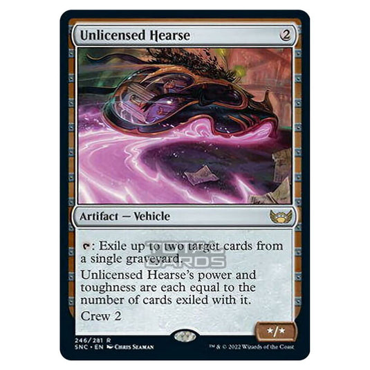 Magic The Gathering - Streets of New Capenna - Unlicensed Hearse - 246/281