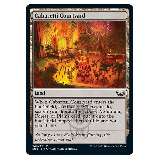 Magic The Gathering - Streets of New Capenna - Cabaretti Courtyard - 249/281