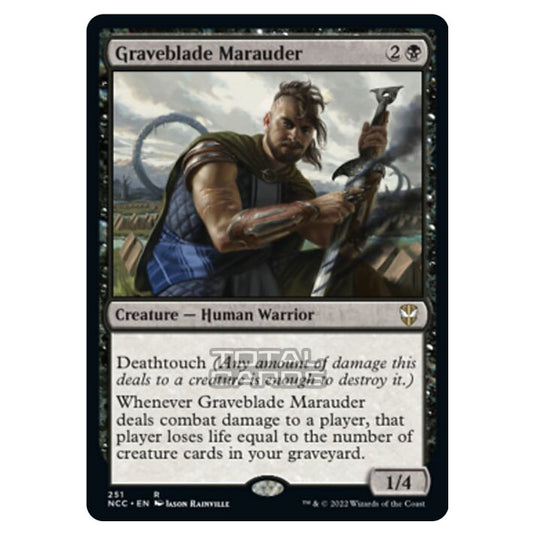 Magic The Gathering - Streets of New Capenna - Graveblade Marauder - 251/93