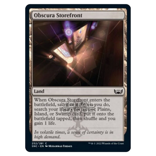 Magic The Gathering - Streets of New Capenna - Obscura Storefront - 252/281
