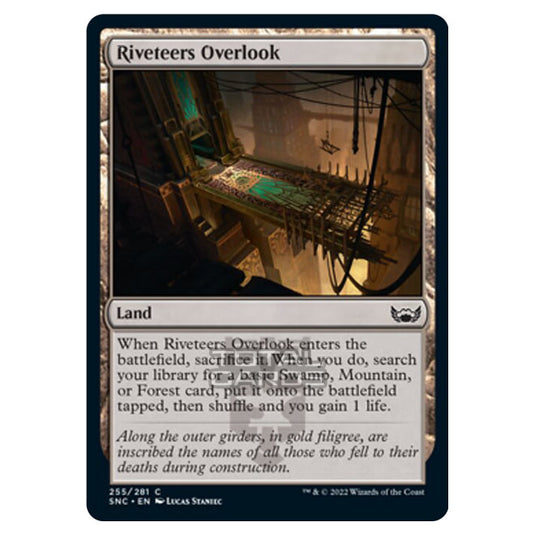 Magic The Gathering - Streets of New Capenna - Riveteers Overlook - 255/281