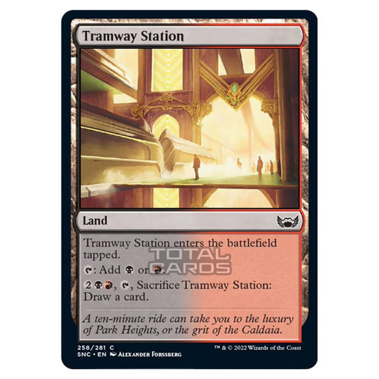 Magic The Gathering - Streets of New Capenna - Tramway Station - 258/281