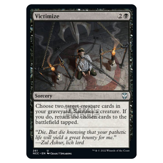 Magic The Gathering - Streets of New Capenna - Victimize - 261/93