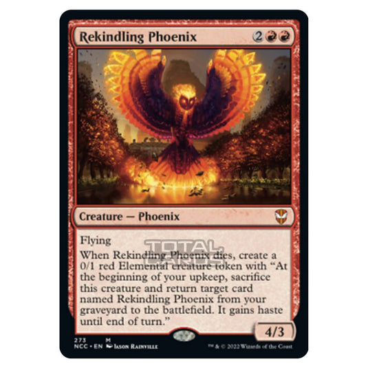 Magic The Gathering - Streets of New Capenna - Rekindling Phoenix - 273/93