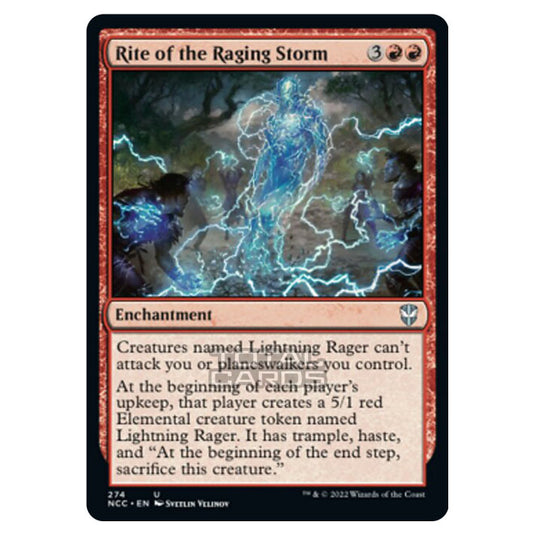 Magic The Gathering - Streets of New Capenna - Rite of the Raging Storm - 274/93