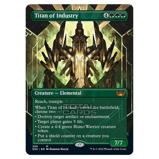 Magic The Gathering - Streets of New Capenna - Titan of Industry - 289/281