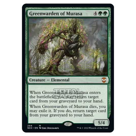 Magic The Gathering - Streets of New Capenna - Greenwarden of Murasa - 294/93