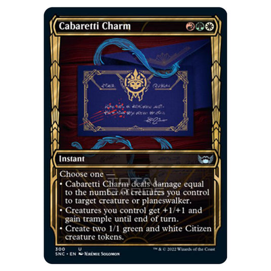 Magic The Gathering - Streets of New Capenna - Cabaretti Charm - 300/281