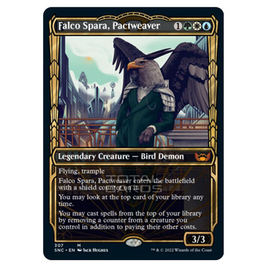 Magic The Gathering - Streets of New Capenna - Falco Spara, Pactweaver - 307/281