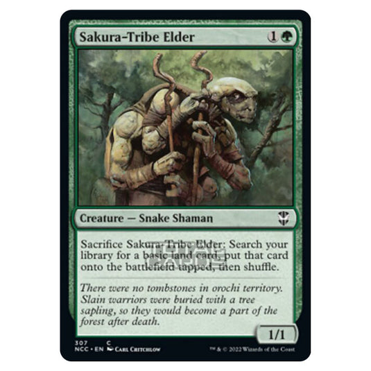 Magic The Gathering - Streets of New Capenna - Sakura-Tribe Elder - 307/93