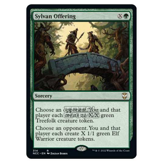 Magic The Gathering - Streets of New Capenna - Sylvan Offering - 314/93