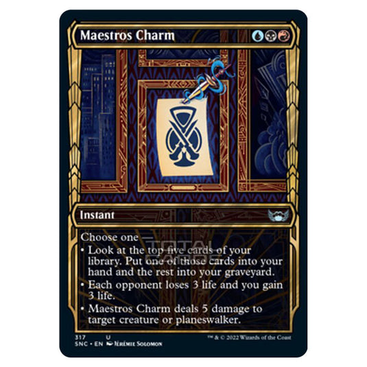 Magic The Gathering - Streets of New Capenna - Maestros Charm - 317/281