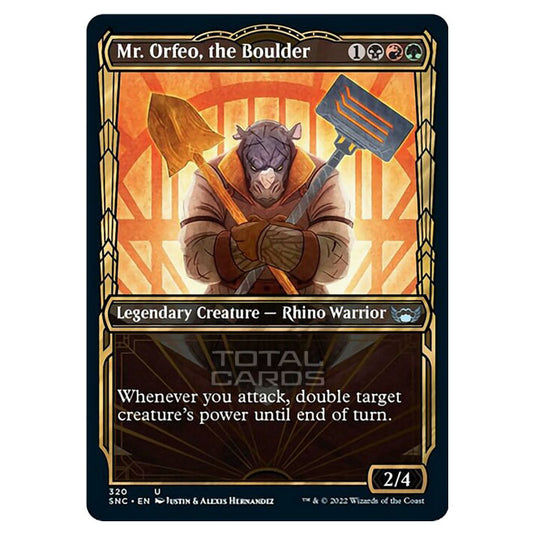 Magic The Gathering - Streets of New Capenna - Mr. Orfeo, the Boulder - 320/281