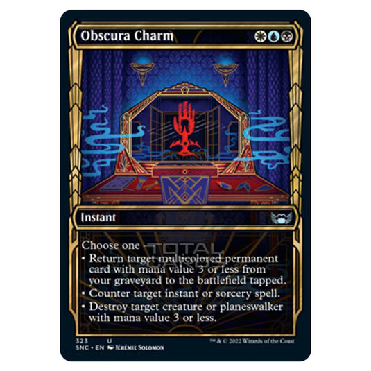 Magic The Gathering - Streets of New Capenna - Obscura Charm - 323/281