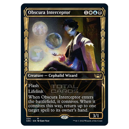 Magic The Gathering - Streets of New Capenna - Obscura Interceptor - 324/281