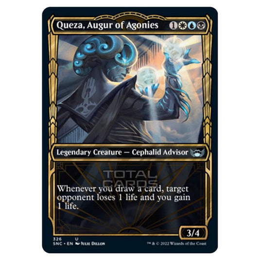 Magic The Gathering - Streets of New Capenna - Queza, Augur of Agonies - 326/281