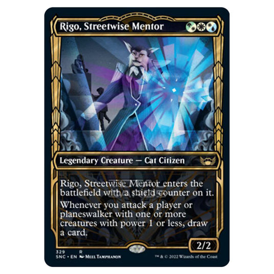 Magic The Gathering - Streets of New Capenna - Rigo, Streetwise Mentor - 329/281