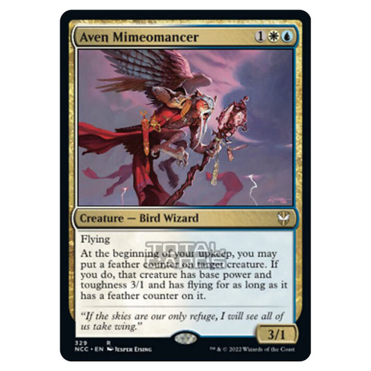 Magic The Gathering - Streets of New Capenna - Aven Mimeomancer - 329/93