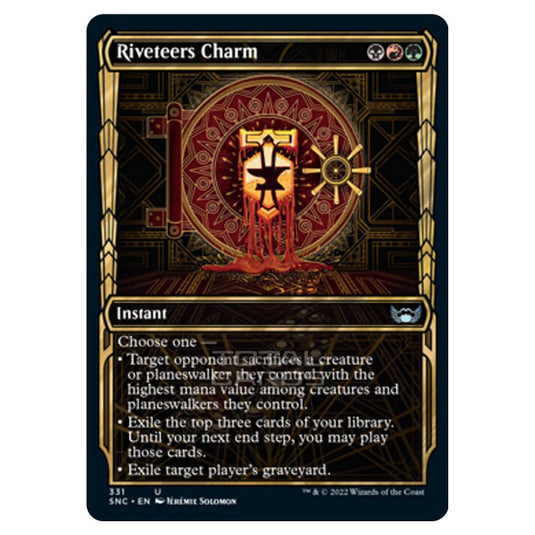 Magic The Gathering - Streets of New Capenna - Riveteers Charm - 331/281