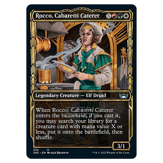 Magic The Gathering - Streets of New Capenna - Rocco, Cabaretti Caterer - 332/281